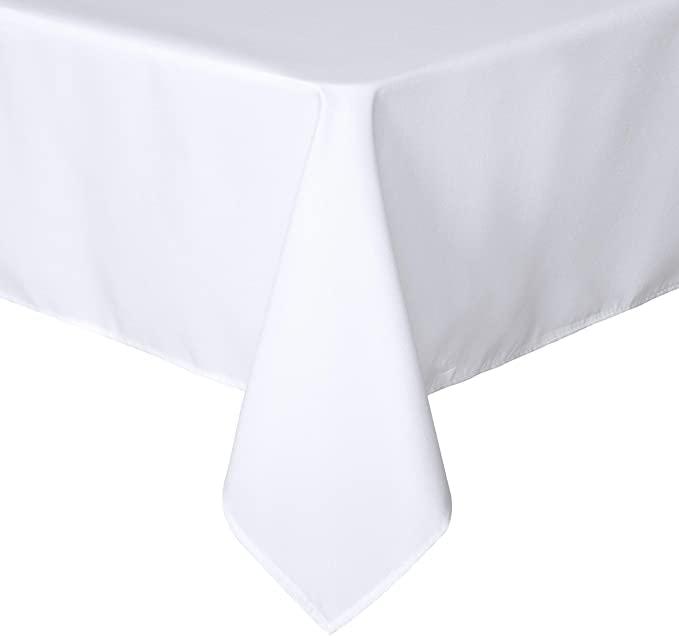 White Rectangle Table Cloth - uniformer
